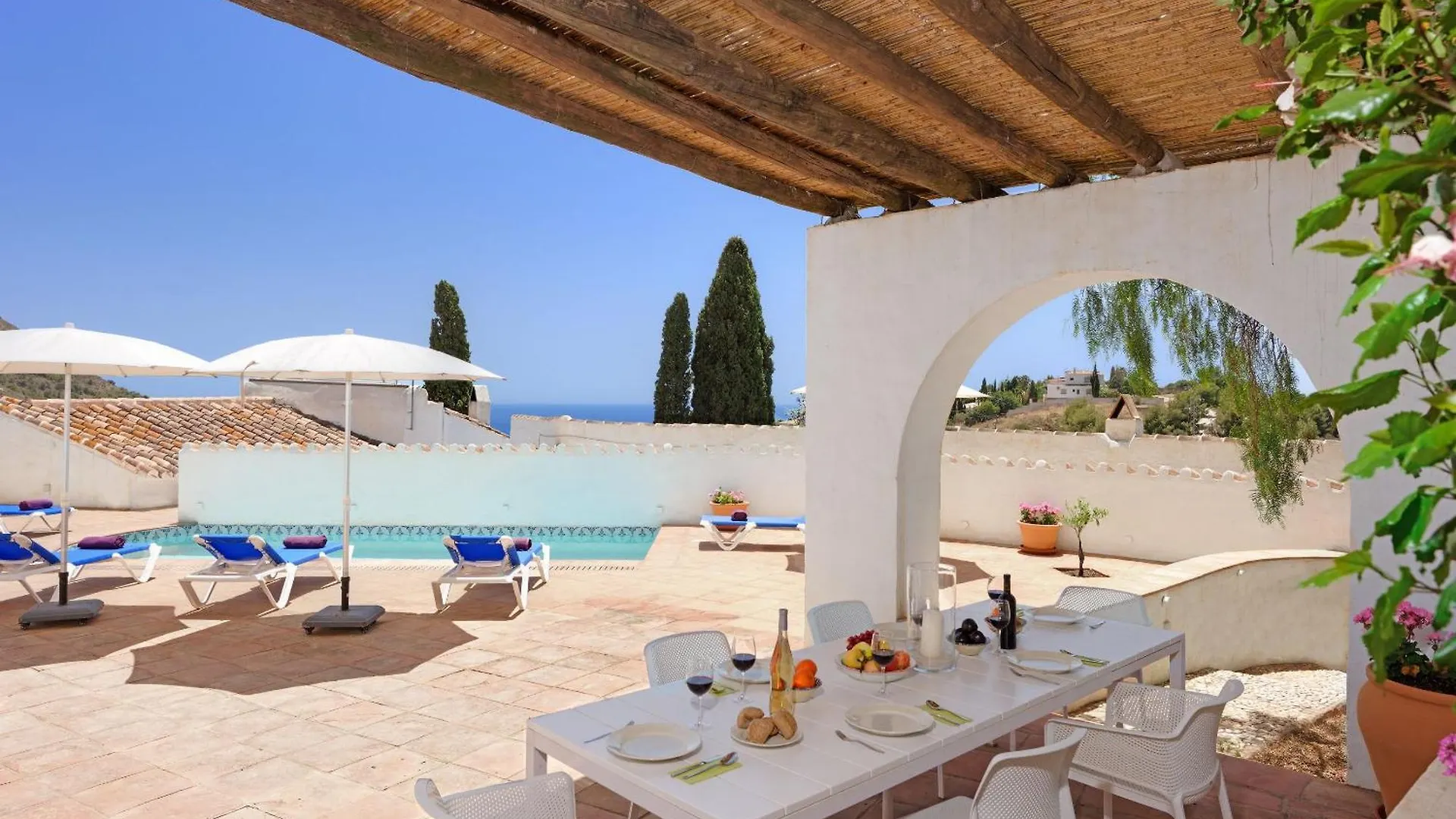 The Little Well: Private Pool Sleeps2 Views Villa Frigiliana 0*,
