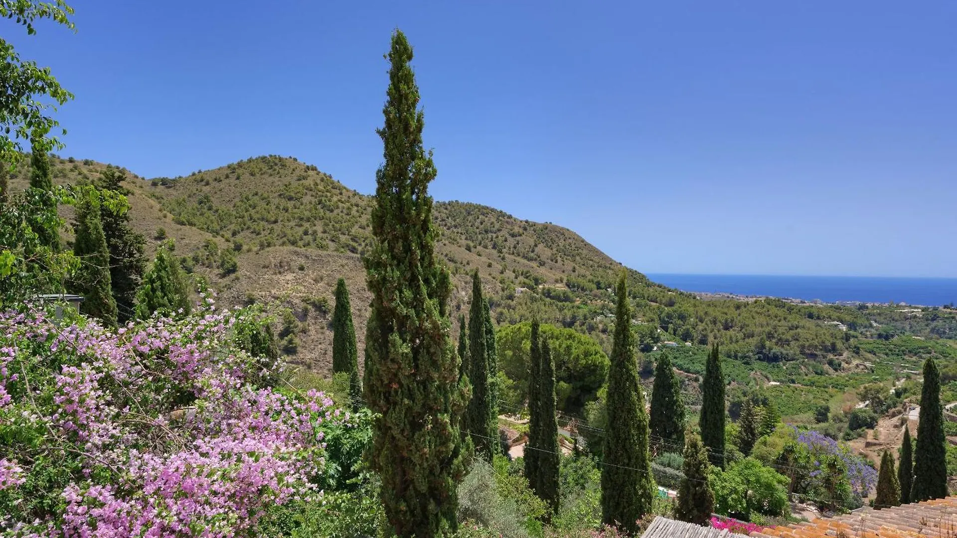 The Little Well: Private Pool Sleeps2 Views Villa Frigiliana Spain